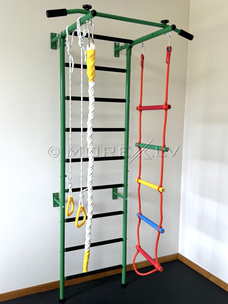 Sporto kompleksas, gimnastikos sienelė RESTPRO® KID-2 Green