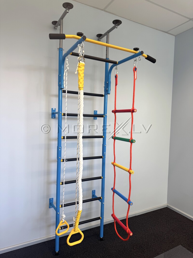 Sporto kompleksas, gimnastikos sienelė RESTPRO® KID-3 Blue