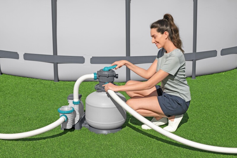 Bestway 58486 smėlio filtras siurblys 11355 L, bakas 36kg