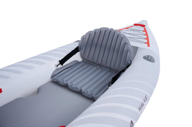 Dvivietis pripučiamas kajakas su irklu Aqua Marina Halve 398x98 cm HA-398