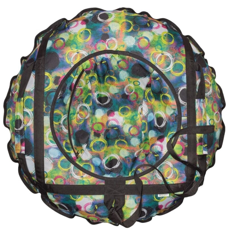 Pripučiamos rogutės-tubingas (Vatruška) “Bubbles” 95 cm, Spalvinga