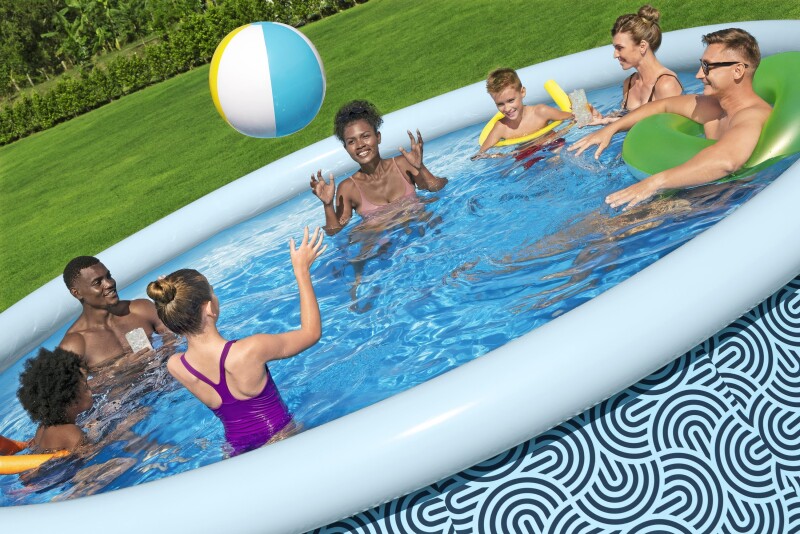 Baseinas Bestway 57372 Fast Set 457x107 cm Pool Set