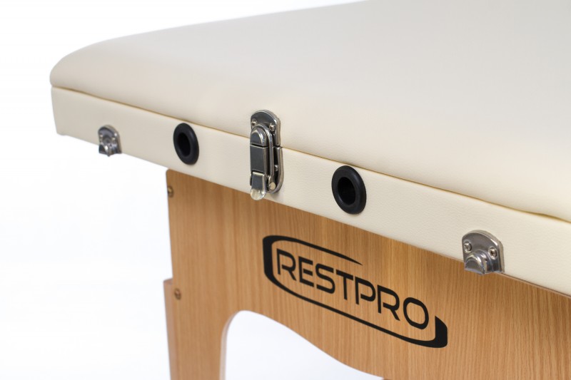 Saliekamais masāžas galds (kušete) RESTPRO® Classic-3 Cream