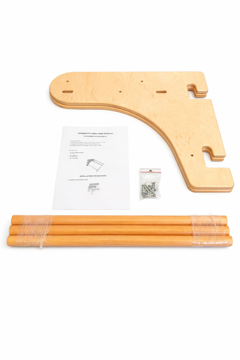 Medinė prisitraukimų skersinis švediškai sienelei 65 cm