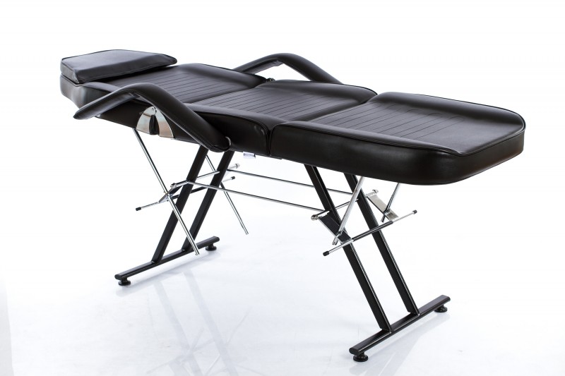 Kosmetologinis krėslas - kušetė RESTPRO Beauty-1 Black