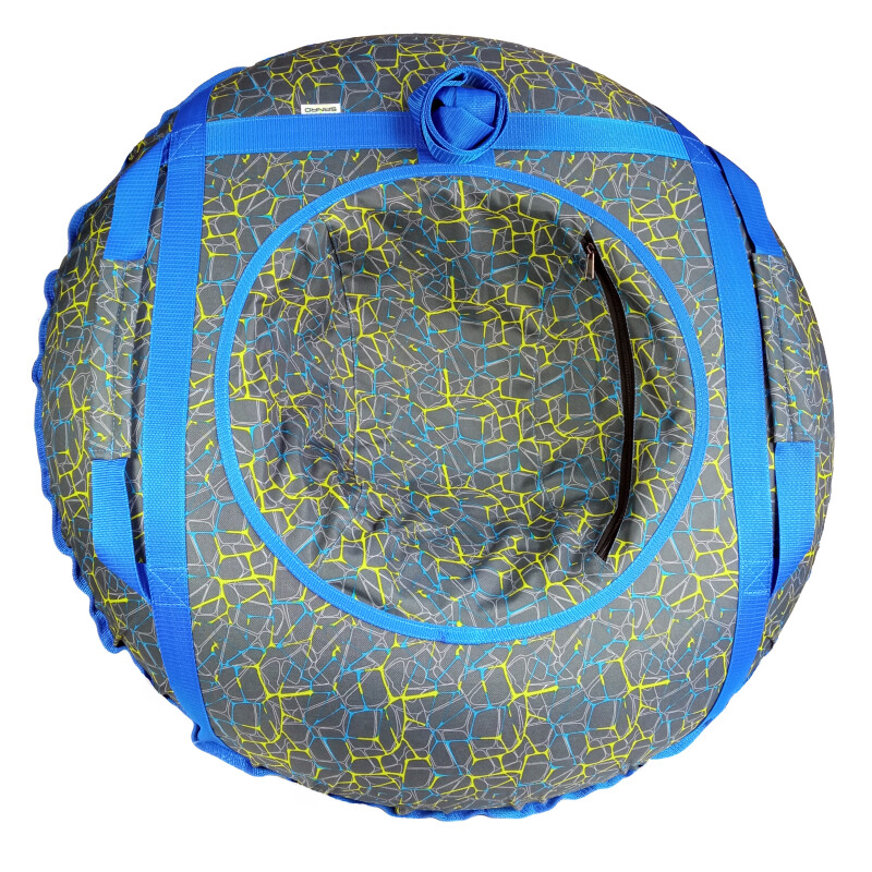 Надувные Санки-Ватрушка “Spider” 95 cm, Синий-Желтый