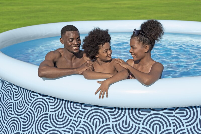 Baseinas Bestway 57372 Fast Set 457x107 cm Pool Set