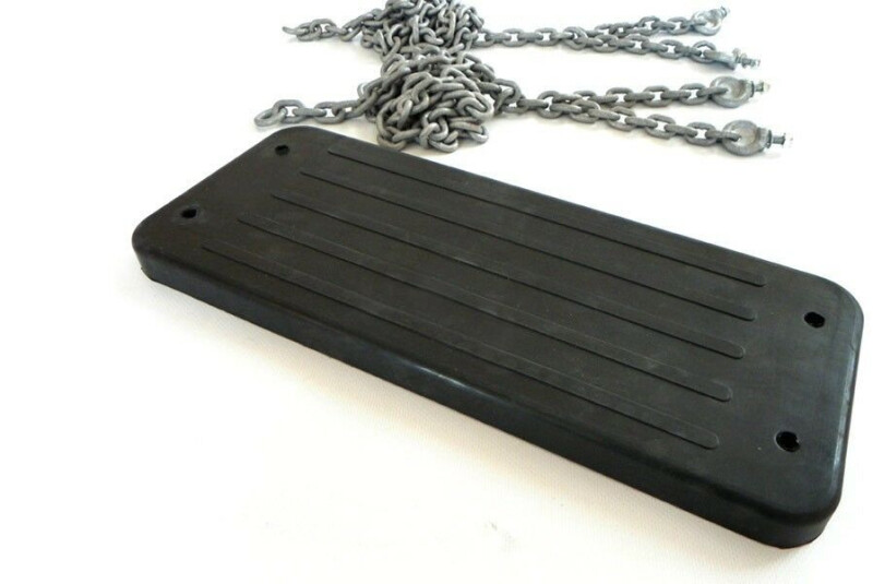Zink-coated chain for rubber seat Ø5 mm, length 2 m