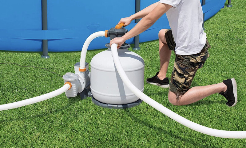 Bestway 58486 smėlio filtras siurblys 11355 L, bakas 36kg