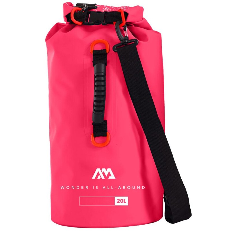Vandeniui atsparus krepšys Aqua Marina Dry bag 20L Rožinis