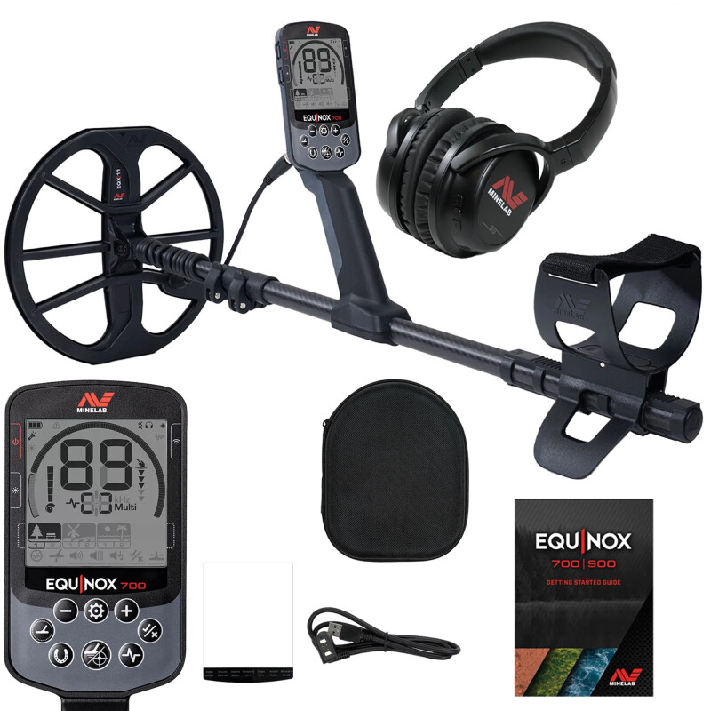 Minelab EQUINOX 700 Metal Detector + DOVANA: PRO-FIND 40