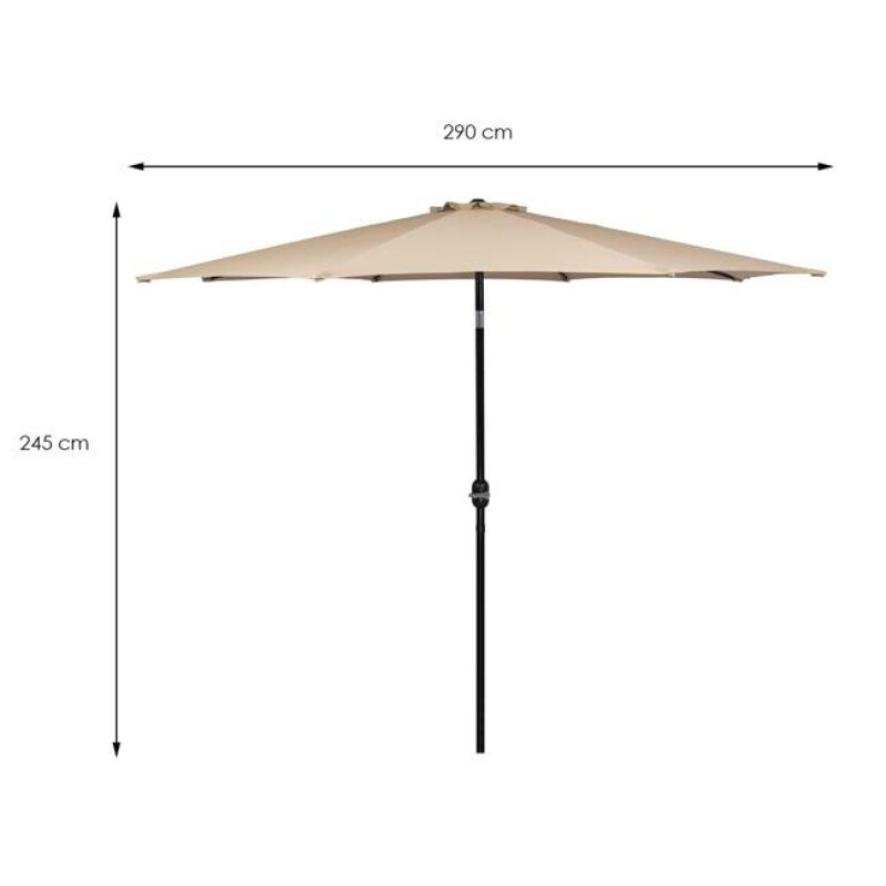 Sun protection umbrella 300 cm