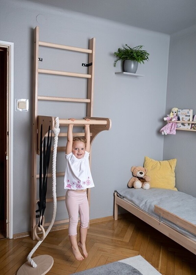 Medinės švediškos kopėtėlės RESTPRO® WOOD SET 230x65 cm