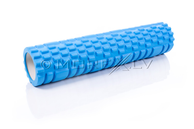 Massage Foam Roller Yoga Roller 14x62cm, mėlyna