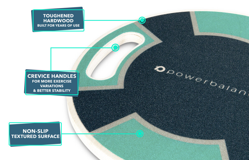 Pusiausvyros ir balanso platforma Wobble Board