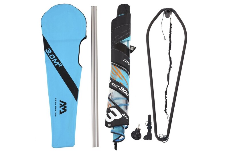SUP доска с парусом Aqua Marina BLADE 3.0 m², 320x84x15 см BT-22BL