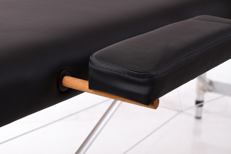RESTPRO® ALU 2 (S) Black sulankstomas masažo stalas