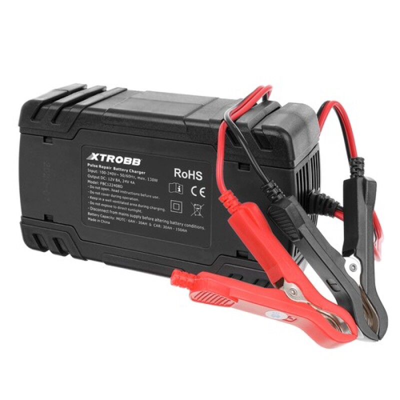 Automatinis įkroviklis XTROBB 12V 8A / 24V 4A