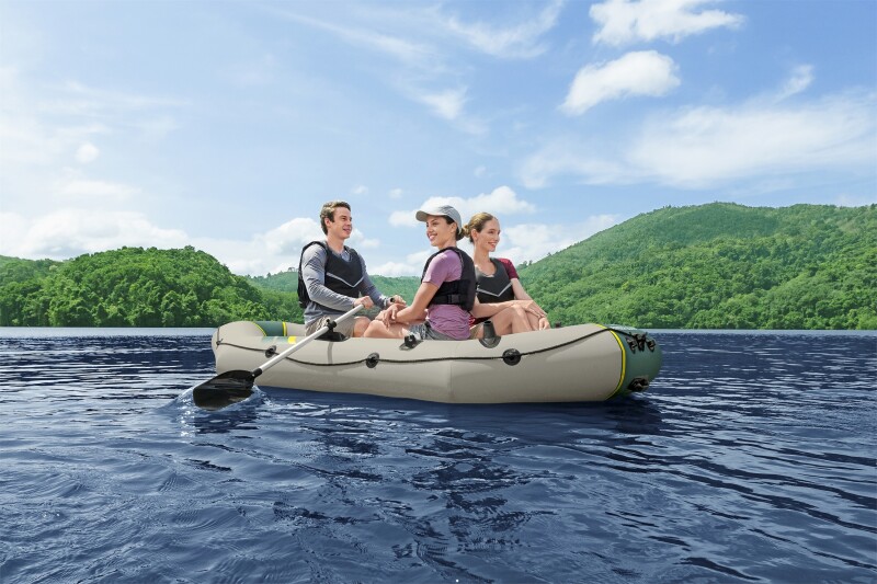 Pripučiami 3-lovų Bestway Ranger Elite X3 Raft, 295x130x46 cm, 65160