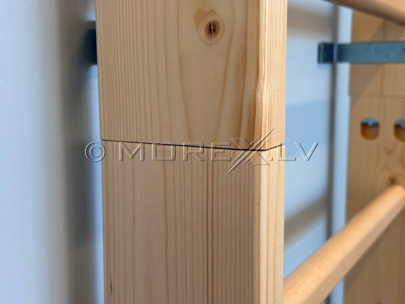 Medinė švediška sienelė RESTPRO® WOOD 230x65 cm - used for one photo shoot!