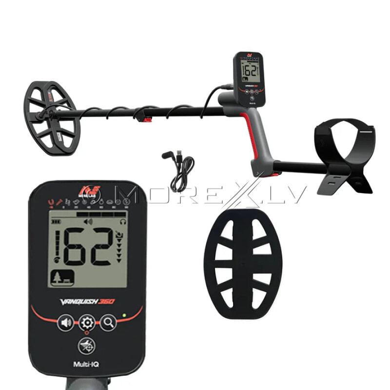 Metalo detektorius Minelab Vanquish 360