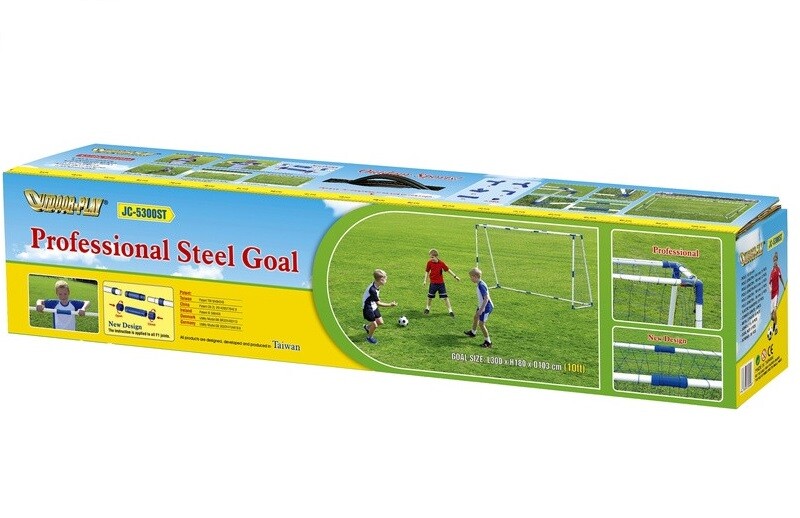 Football goal large JC-5300ST, 300x180x103 cm