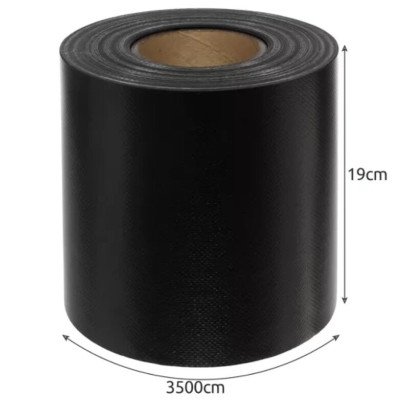 Tvoros juosta 0,19x35 m 630g/m2, antracitas