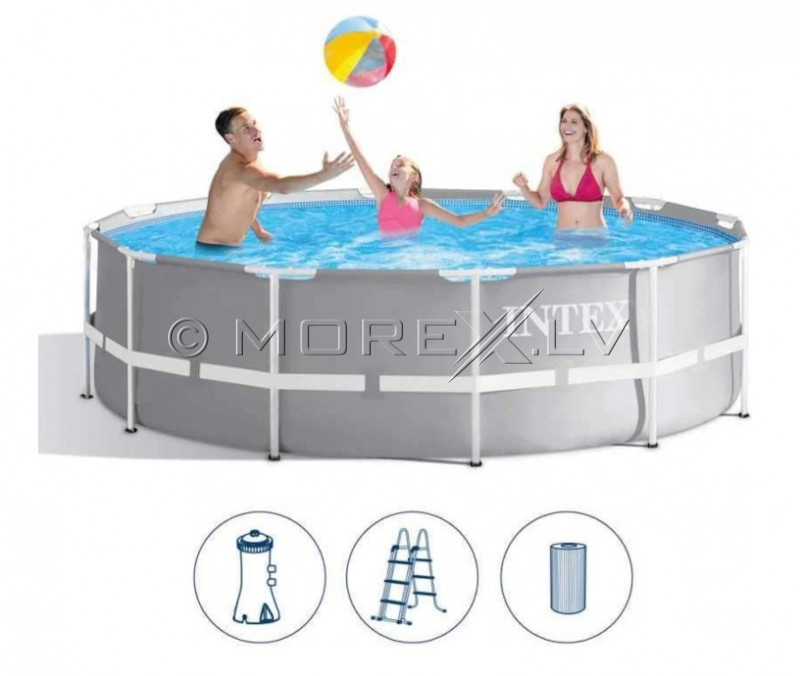 Karkasinis baseinas Intex 26716NP Prism Frame Premium Pool Set 366x99 cm