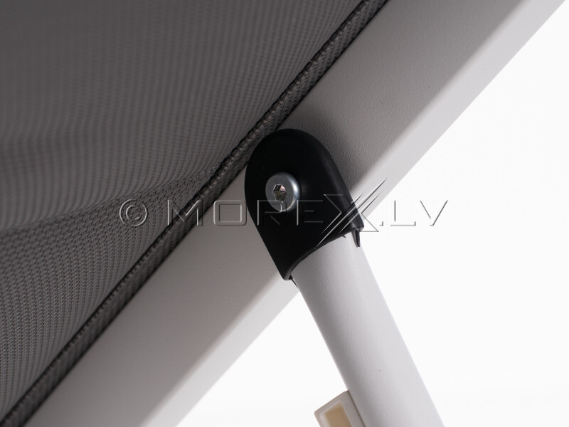 Deginimosi gultas 188x61x54 cm, baltai-pilka