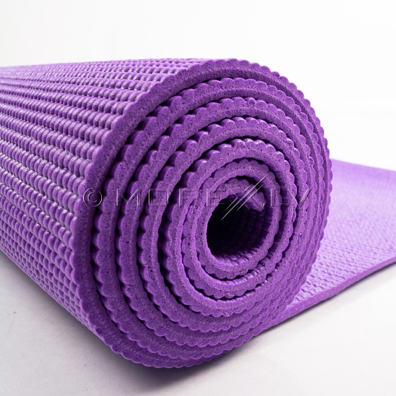 Jogas paklājiņš 173x61x0.5 cm (vingrošanas paklājs) violēts