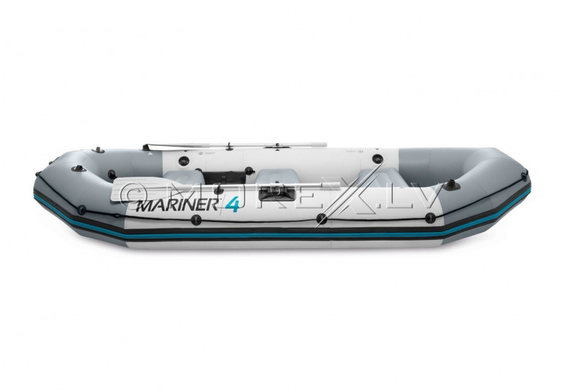 Intex MARINER 4 FULL SET su Neraus NRS 36X + Solar Panther DC Pro+ 12V 90Ah