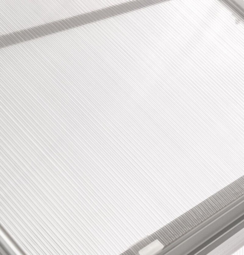 Polikarbonato šiltnamis 7.22m² (1.9x3.8m)