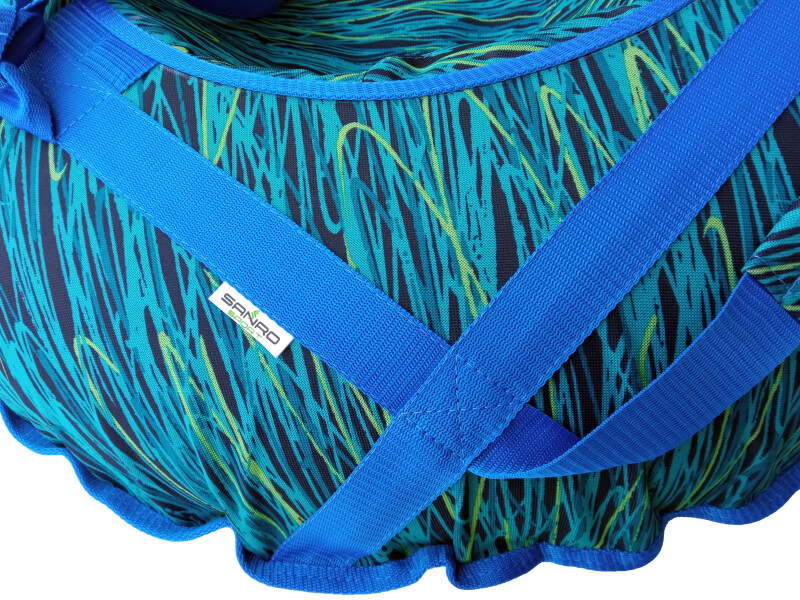 Inflatable Sled “Ocean 95 cm, Blue-Green