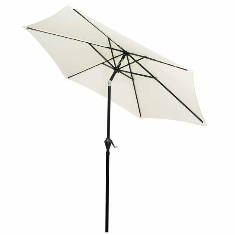Солнцезащитный зонт 2,6 м, кремовый