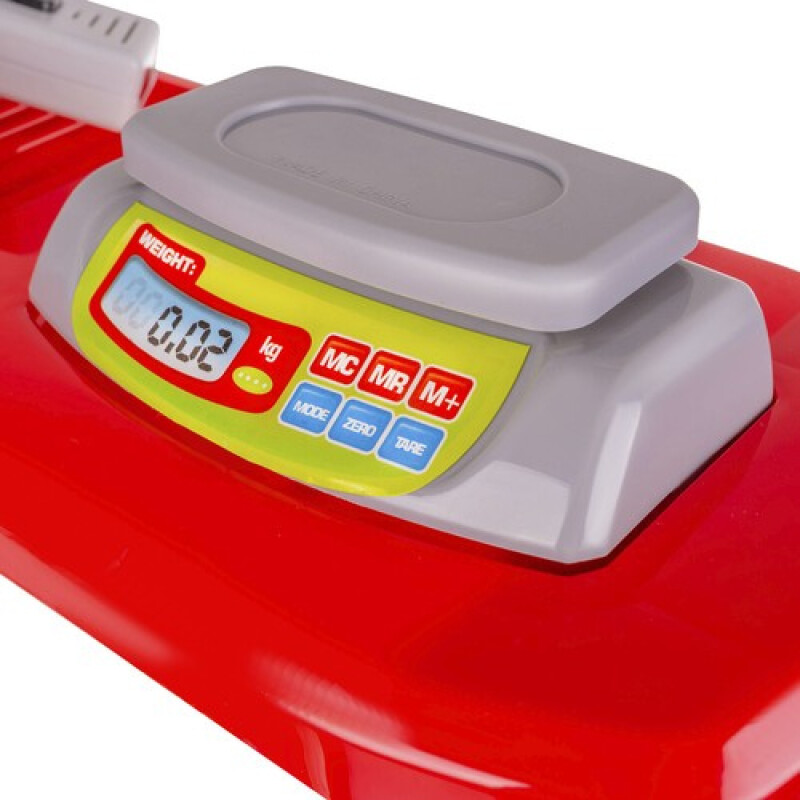 Vaikų prekių parduotuvė su maisto produktais