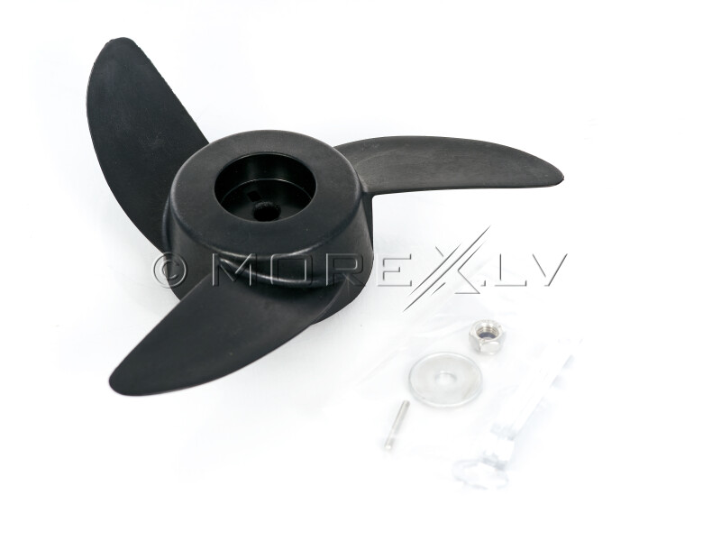 Three-bladed propeller from a boat electric motor NERAUS NRS x32-x46