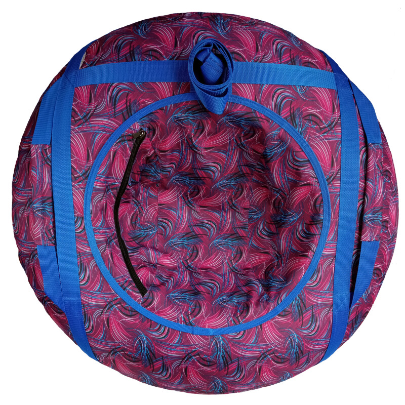 Надувные Санки-Ватрушка “Wind” 95 cm, Синий-Розовый