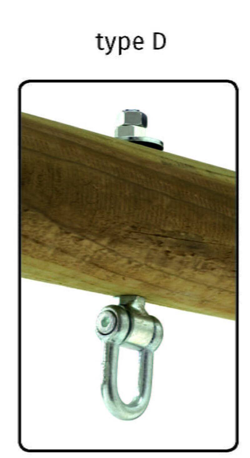 Kabinimo taškas, D+ tipas, 160 mm