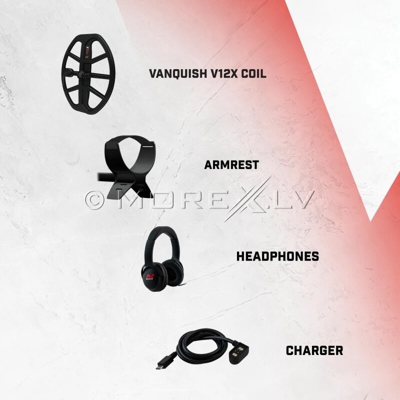 Metalo detektorius Minelab Vanquish 560