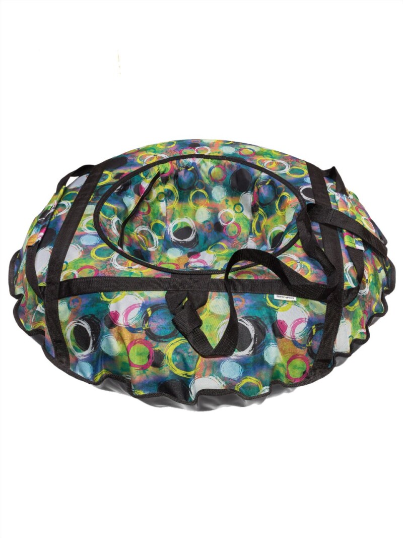 Pripučiamos rogutės-tubingas (Vatruška) “Bubbles” 95 cm, Spalvinga