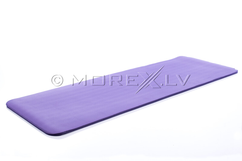 Gimnastikos yoga fitness pilates kilimėlis 179х60х1,5 cm, violetinė