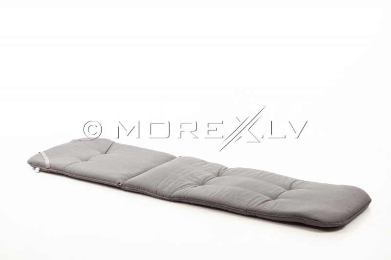 Подушка для садового кресла 192x60 см, серая