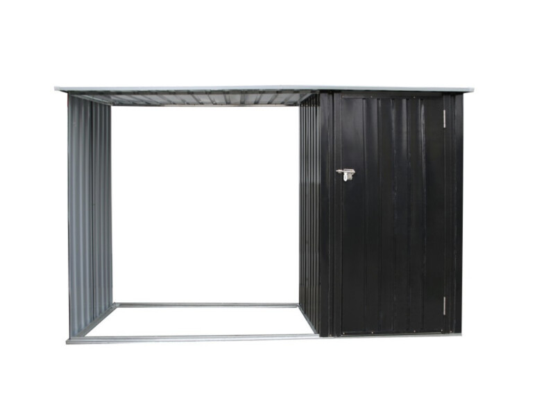 Metalinis sodo sandėliukas - namelis, 249x103x160 cm