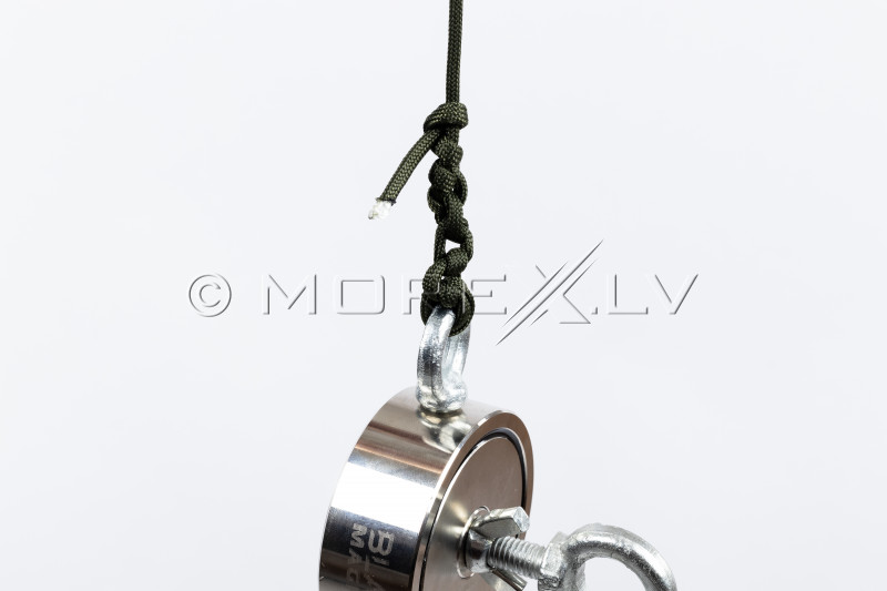 4 mm x 30 m virvė paracord paieškos magnetui Black Magnet