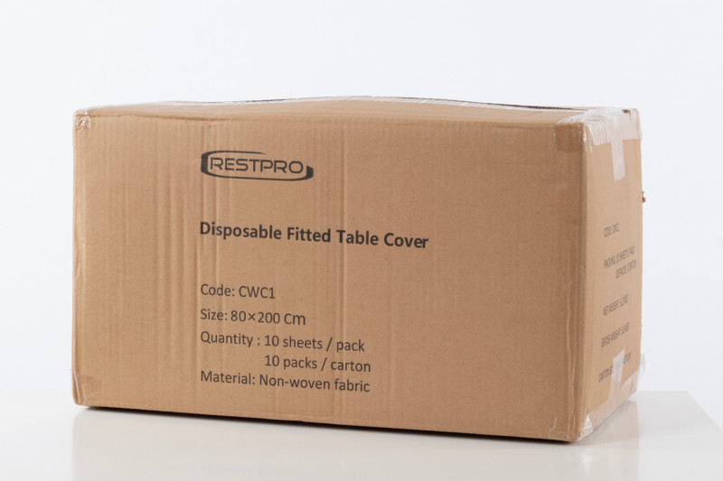 Disposable Fitted Table Cover - 100 pack