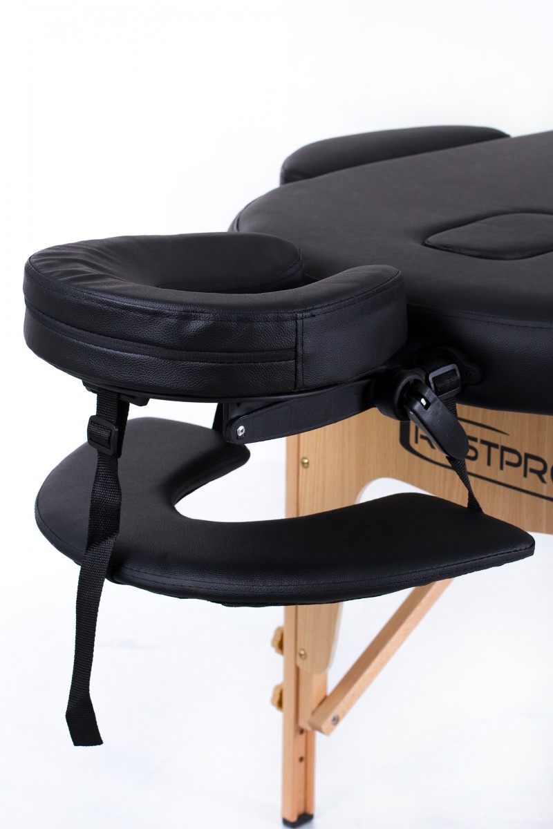 Sulankstomas masažo stalas RESTPRO® Classic Oval 2 Black