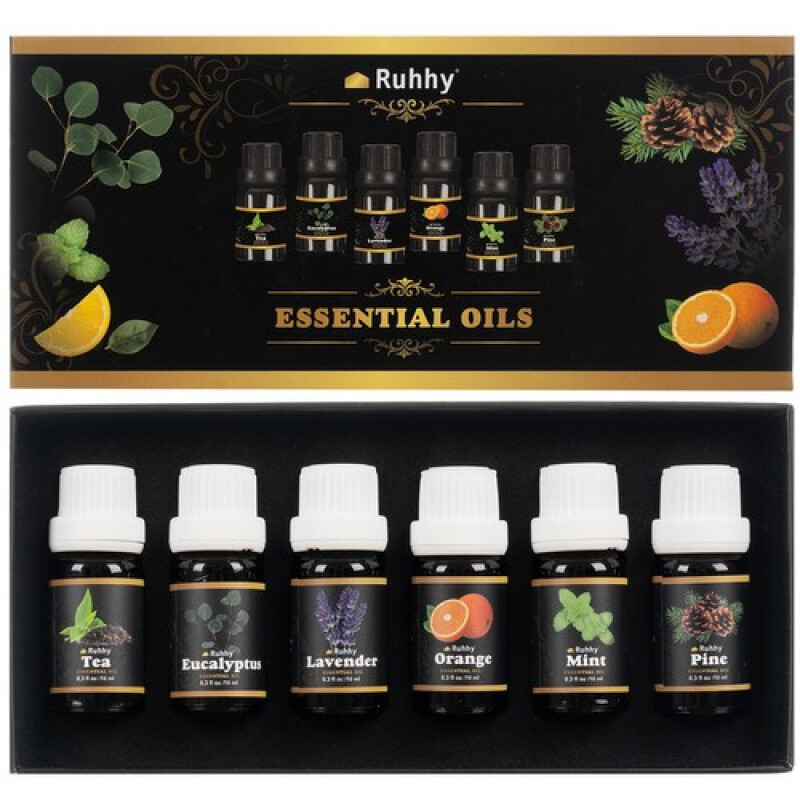 Essential oil - set of 6 pcs. 10 ml