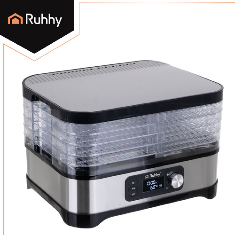 Сушилка для пищевых продуктов, 400W 35-70°C, 5 уровней