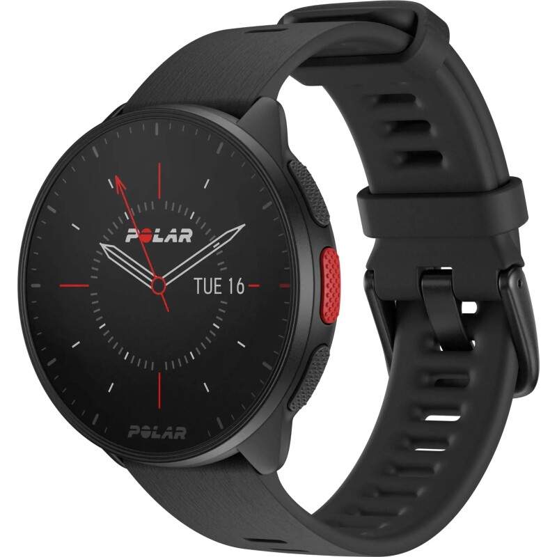 Sportinius laikrodžius POLAR PACER NIGHT BLACK, S-L