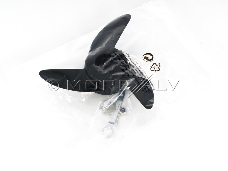 Three-bladed propeller from a boat electric motor NERAUS NRS x32-x46